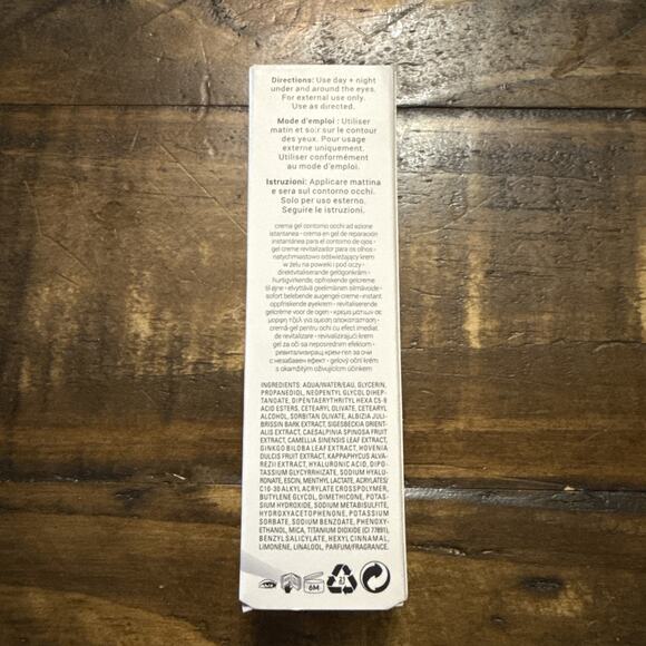 Fenty Skin Flash Nap Instant Revival Eye Gel-Cream .5oz Full Size NEW - Picture 3 of 3